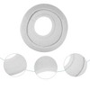 Unique Bargains Stretchable Thicker Toilet Seat Cover Pad Lid Bathroom Washable Reusable 2 Pcs - 3 of 4
