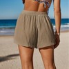 Women's Cotton High-Rise Cover-Up Shorts - Cupshe - 3 of 4
