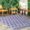 Nuloom Fae Geometric Machine Washable Pet Friendly Indoor/Outdoor Area Rug - 2 of 4