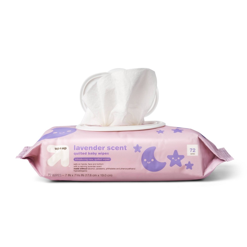 Photos - Baby Hygiene Lavender Baby Wipes - 216ct - up & up™