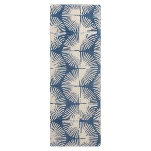 NICOLE MILLER NEW YORK Kendall Fluted Geo Handcrafted Area Rug, 100% Wool Rug - 1 of 4