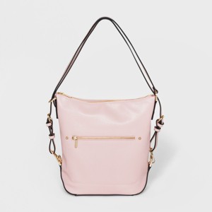 Everyday Essential Convertible Hobo Handbag - A New Day Blush, Women