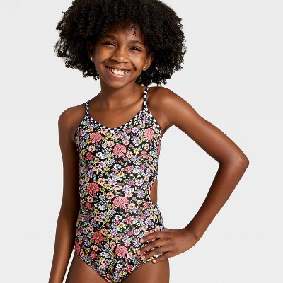 Art Class Girls' Ditsy Darling One Piece Swimsuit - art class™ XL — фото 3