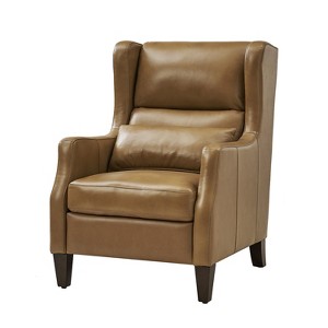 Roger Genuine Leather Armchair| HULALA HOME - 1 of 4
