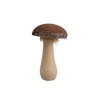 Melrose Glittered Mushroom Decor (Set of 2) - image 4 of 4