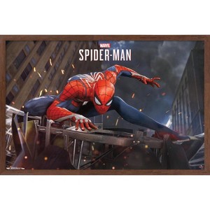 Trends International Marvel Comics - Spider-Man - Action Framed Wall Poster Prints - 1 of 4