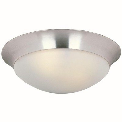 Maxim Lighting Essentials - 585x 3 - Light Flush Mount in  Satin Nickel