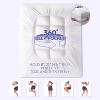 Itopfox Twin Size Mattress Topper for Back Pain Relief, Extra Thick Pillowtop Pad, Soft Plush Cover & Overfilled Down Alternative Filling, White - 4 of 4