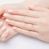 Pompeii3 3mm Milgrain 14K Rose Gold Polished Wedding Band - 4 of 4