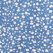 sky blue floral