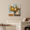 Art Remedy Bright and Elegant Flower Vase Chic Farmhouse Wall Art Unframed - 2 of 4