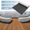 Unique Bargains EVA Faux Teak Decking Sheet Mat Self-Adhesive for Boat Car Flooring 94.49"x35.43" - 2 of 4