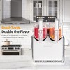 Heynemo Dual-Tank Slush Machine for Home: 169oz Frozen Drink Maker with Rapid Chill Technology, Self-Cleaning System & 5 Drink Modes - 2 of 4