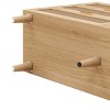 INFURNIC Decorative Storage Cabinets 6-Drawer Rattan Storage Cabinet with Smooth Slides for Bedroom Living Room, Brown, 59.06"*15.75"*29.53" - 4 of 4