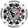 MasterPieces Casino Style 20 Piece 11.5 Gram Poker Chip Set NFL Houston Texans Silver Edition - 3 of 3