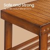 Bamboo Shoe Rack Bench, 3-Tier Shoe Storage Organizer  Shelf  Holder Home Entryway Hallway - 4 of 4