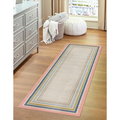 Unique Loom Lotus Guyana Border Indoor Woven Area Rug