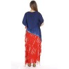 Riviera Sun Women's American Flag Caftan Swimsuit Cover Up – Lightweight Beach Dress - 2 of 2