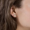 SHINE by Sterling Forever Sterling Silver Star Studs - 2 of 2