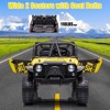 24V Kids Ride-On Truck Car, 2-Seater Electric Vehicle with Remote Control,for Boys and Girls - 2 of 4