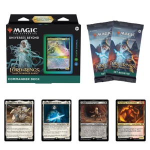 Magic the Gathering Magic: The Gathering The Lord of the Rings Commander Deck Bundle – Elven Council - 1 of 3