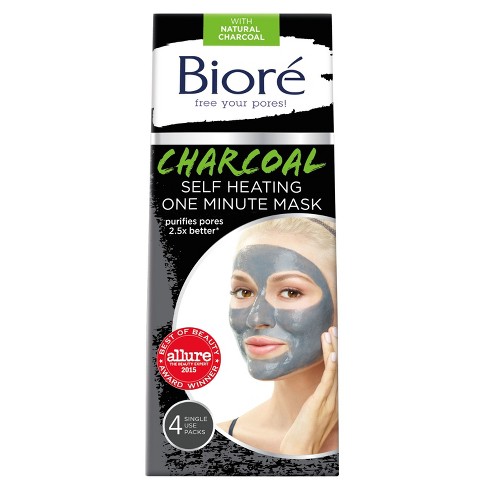 Charcoal peel mask target