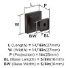 Amerock Pedestal Cabinet or Furniture Knob - 3 of 4