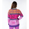 Women's Sweater Jacquard Colored - ESQUALO - image 3 of 3