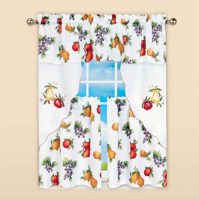 Collections Etc Ambrosia Curtain Set, 2 of 3
