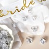 Blue Panda 36 Pack Plastic Diamond Rings For Bridal Shower Game, Bulk ...