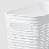 Wave Medium Storage Bin White - Brightroom™