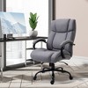 Aghana Digitals Light Gray Ergonomic Heavy-Duty Office Chair for Big & Tall - 485lbs Capacity, - 2 of 4