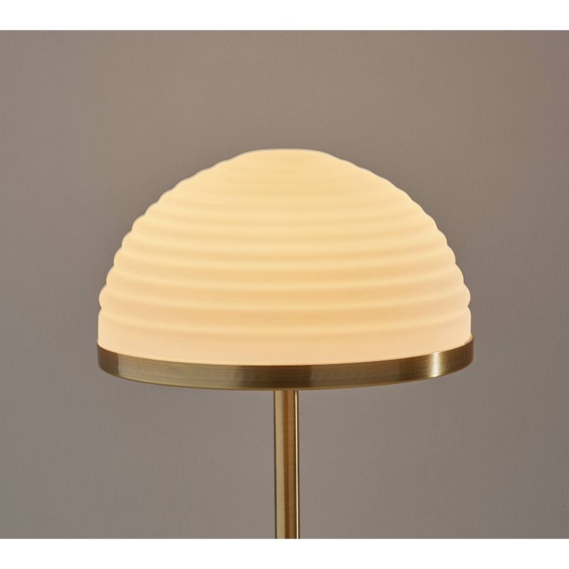 Juliana Table Lamp with Smart Switch Antique Brass (Includes LED Light Bulb) - Adesso, 6 of 8