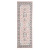 Coucheta boho Vintage Rug - Washable, Non-Slip Low-Pile Floral Accent Carpet for Home & Office - 2 of 4