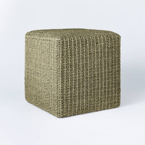 Westchester Fringe Cube Light shops Beige Velvet Threshold' designed with Studio McGee