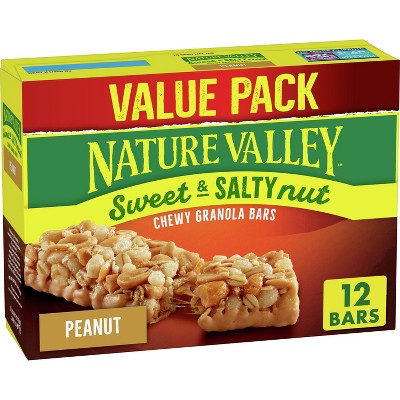 Nature Valley Sweet & Salty Nut Peanut Granola Bars - 1.2oz 12ct