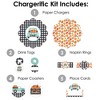 Big Dot of Happiness Happy Fall Truck - Harvest Pumpkin Party Paper Charger and Table Decorations - Chargerific Kit - Place Setting for 8 - 3 of 4