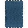 Hauteloom Uhuro Blue Geometric Area Rug - 2 of 4