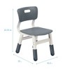 ECR4Kids Classroom Adjustable Chair, 2-Pack - 2 of 4