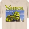 Shrek Hey There Unisex Natural Short Sleeve Crew Neck Tee - 2 of 3