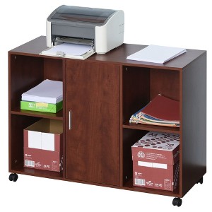 NicBex Mobile File Cabinet with Double Door,Office Cabinet with Metal Handles and Casters,Modern Cabinet,Filing Cabinets for Home Office - 1 of 4
