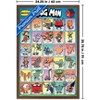 Trends International Dog Man - Grid Framed Wall Poster Prints - 3 of 4