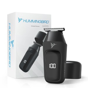 HUMMINGBIRD™ MK1 Compact Trimmer – Portable Electric Beard & Body Hair Trimmer for Men, USB-C Rechargeable, Face & Body Groomer, Travel Shaver - 1 of 4