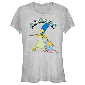 Juniors Womens The Simpsons Marge Best. Mom. Ever. T-Shirt - 1 of 4