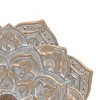 Distressed Patina Metal Layered Flower Wall Décor - Foreside Home & Garden - 3 of 4