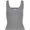Women's Ribbed Knit V-Neck Top - LASCANA - 4 of 4