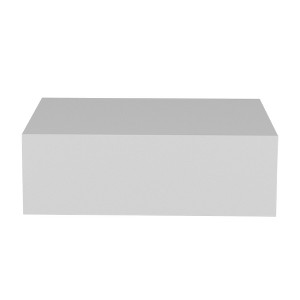 TIRAMISUBEST White Floating Nightstand, Contemporary Wall-Mounted Bedside Solution - 1 of 4