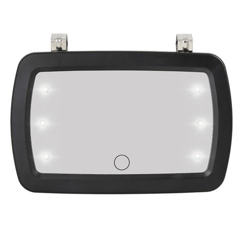 Visor mirror deals with light