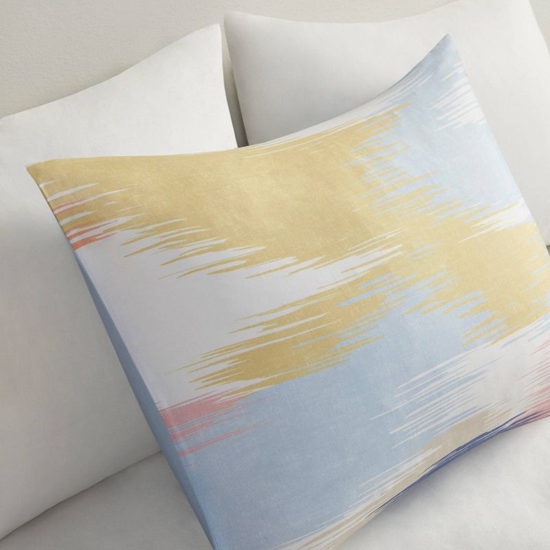 Gwen Modern Colorful Brushstroke Teen Comforter Set - Intelligent Design, 3 of 9
