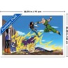 Trends International Dragon Ball Z: Cell Saga - Battle Framed Wall Poster Prints - 3 of 4
